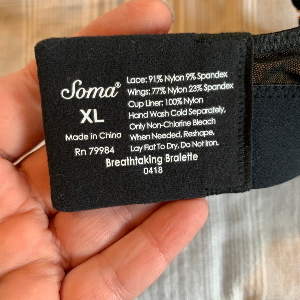 Soma lace bralette XL